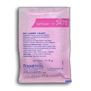 Дрожжи Saflager W-34/70 Дрожжи Saflager W-34/70