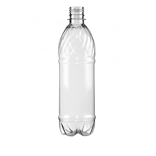 Бутылка ПЭТ 0,5 л прозрачная