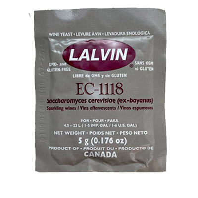 Винные дрожжи Lalvin EC-1118, 5 г