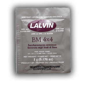 Дрожжи винные Lalvin BM 4X4, 5 г Дрожжи винные Lalvin BM 4X4, 5 г