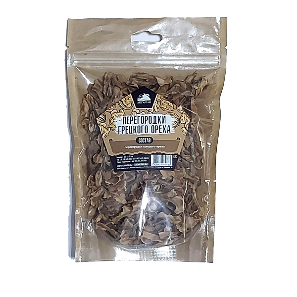 Перегородка грецкого ореха, 50 г
