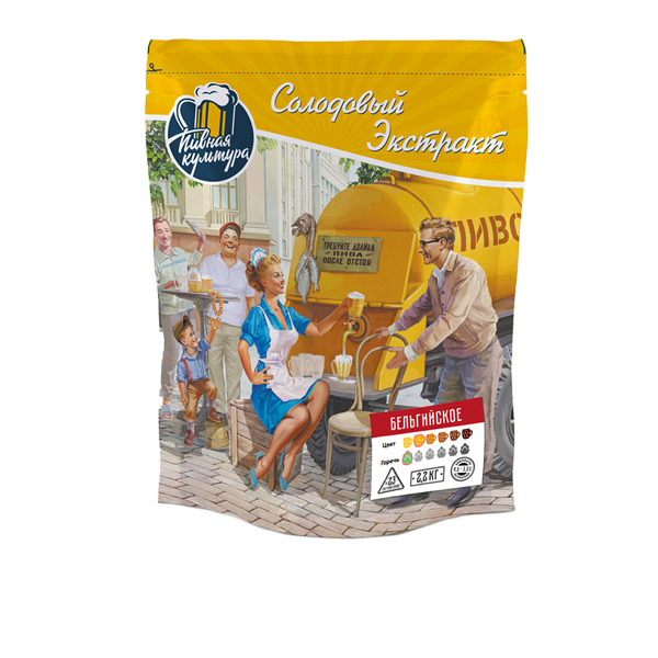 Бельгийское пшеничное 2,2 кг