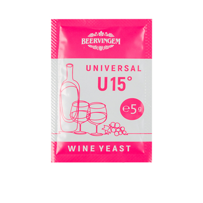 Винные дрожжи Beervingem Universal U15, 5 г
