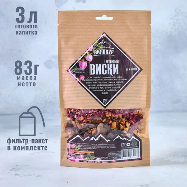 Виски цветочный