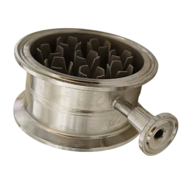 Узел отбора стаканного типа с орошением 3″, отвод на кламп 1/2