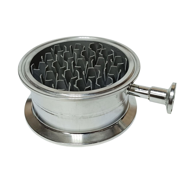 Узел отбора стаканного типа с орошением 4″, отвод на кламп 1/2