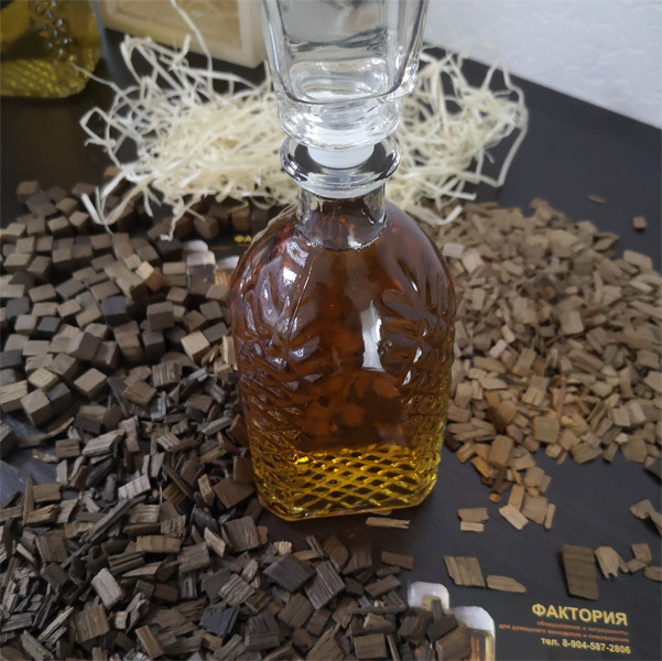 Щепа дубовая для настаивания. Фактория. Омск
