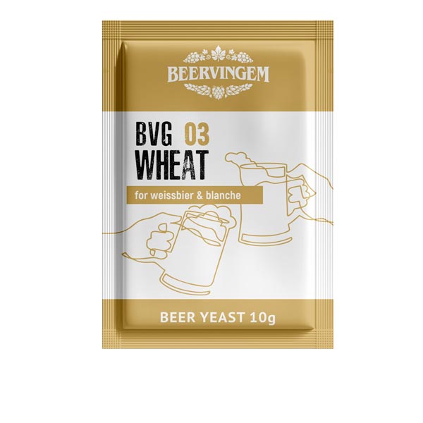 Магазин Фактория в Омске - Дрожжи Beervingem для пшеничного пива «Wheat BVG-03», 10 г